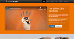 Desktop Screenshot of pristine-screen.com